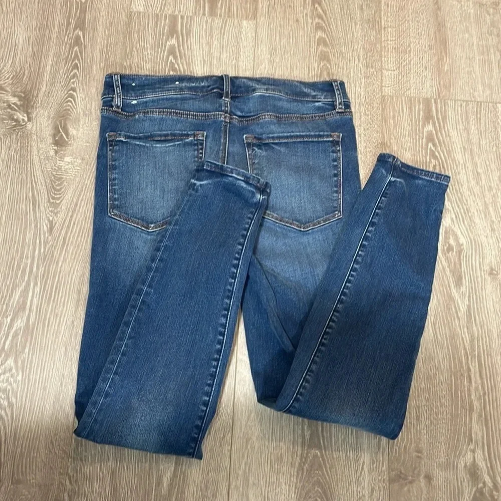 LOFT Made and Loved Traditional 5 Pocket Denim Leggings 8 / 29 - Picture 14 of 14